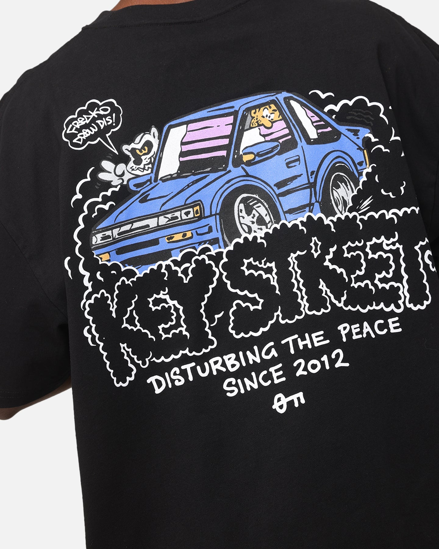Key Street X FRKO Burner T-Shirt Black