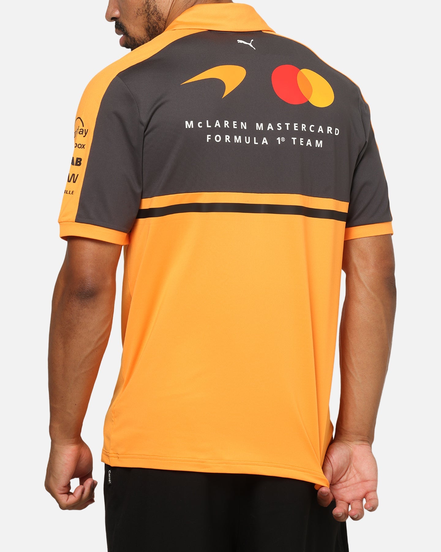 Puma X Mclaren F1 Team Replica Polo Shirt Papaya