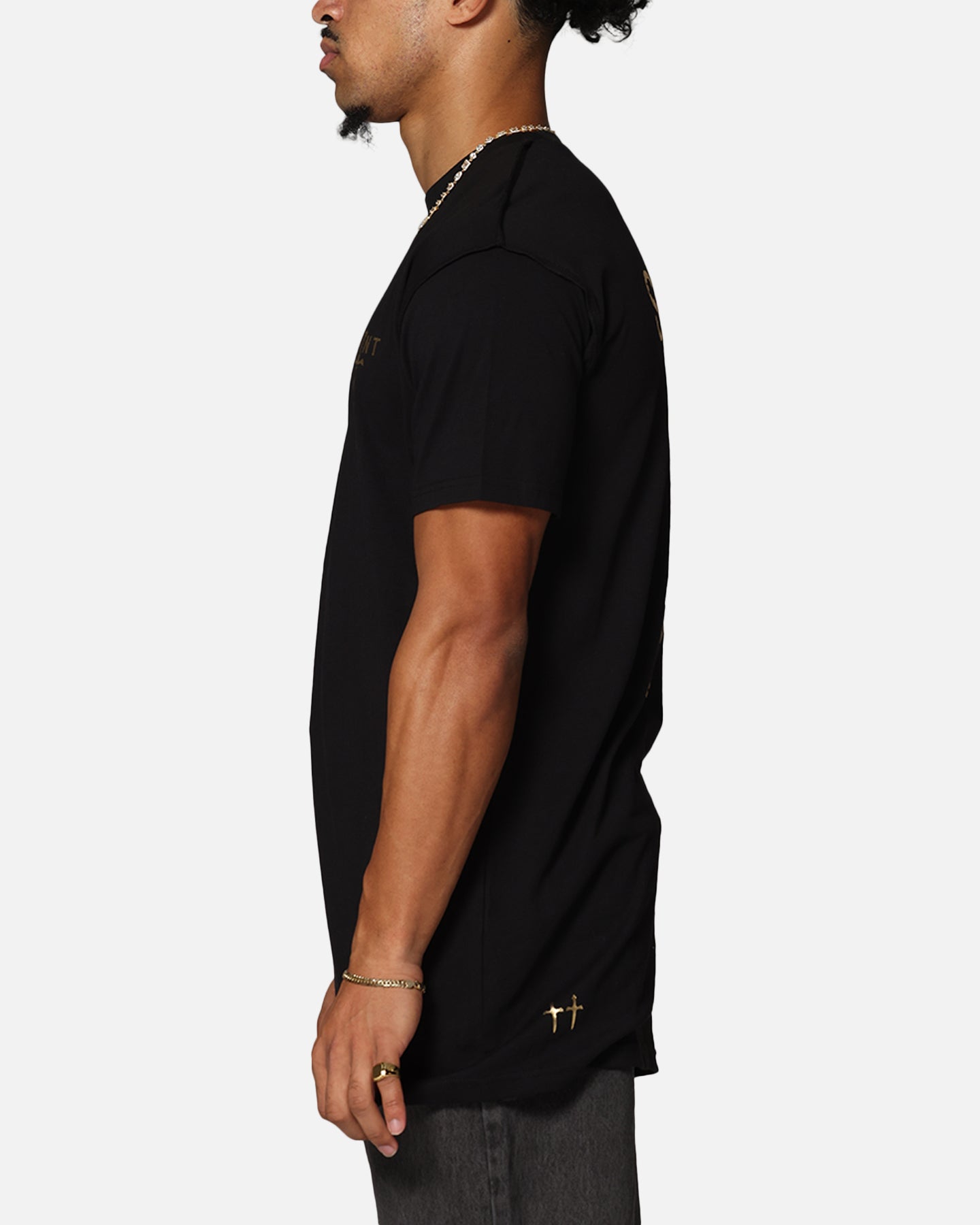 Saint Morta Daggers Lafayette T-Shirt Black/Gold