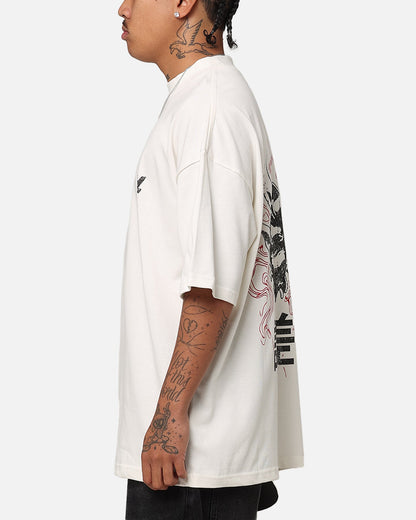 The Anti Order Oni Mockneck T-Shirt Off White