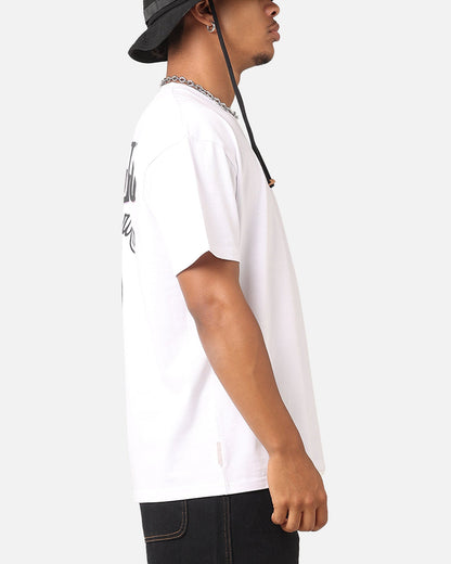 S Double Combo Platter T-Shirt Washed White
