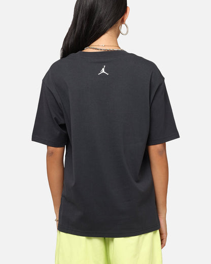 Jordan Women's Graphic Metallic T-Shirt Off Noir
