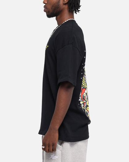 Ed Hardy Mermaid T-Shirt Black