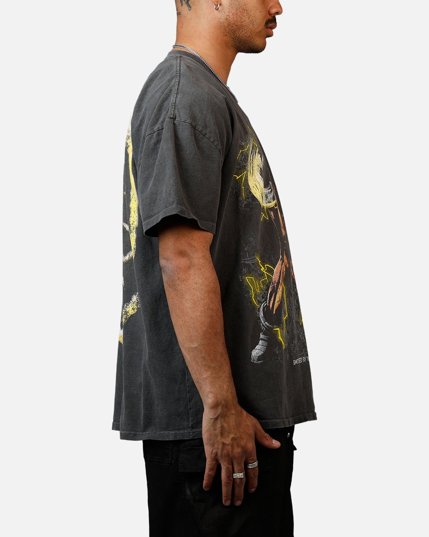 Goat Crew Marvel Villians Shocker Heavy T-Shirt Black Wash