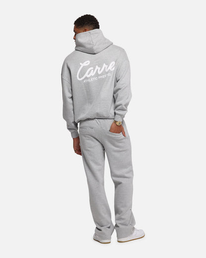 Carre Prestige Script Hoodie Grey Marle