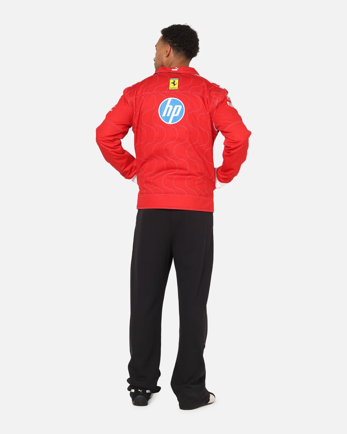 Puma X Scuderia Ferrari Monza Racing Jacket Rosso Corsa