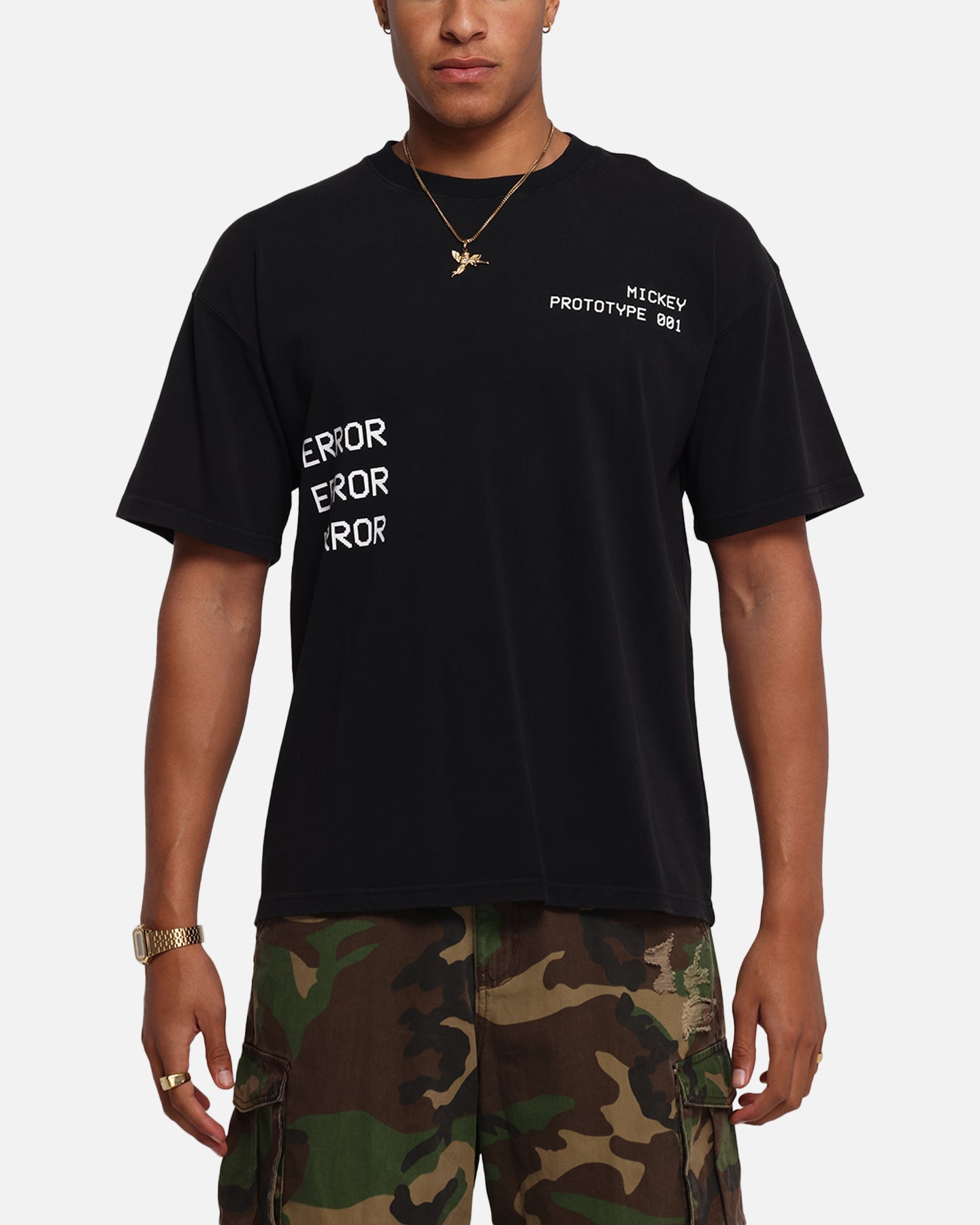 73Studio Disney Mickey Prototype 001 T-Shirt Black