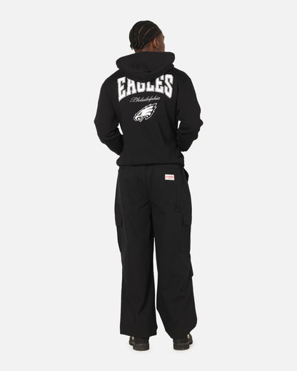 Majestic Athletic Philadelphia Eagles Champs Serial Mono Hoodie Black
