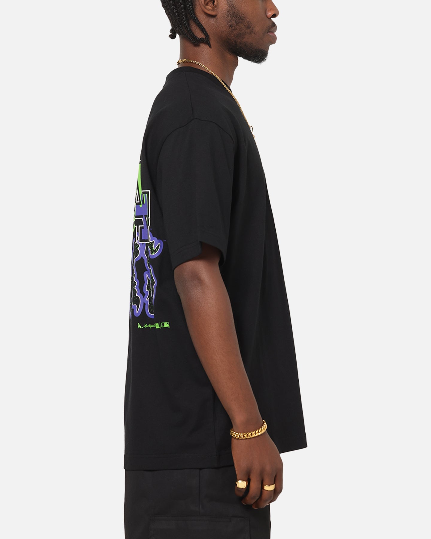 New Era Los Angeles Dodgers Drip T-Shirt Black