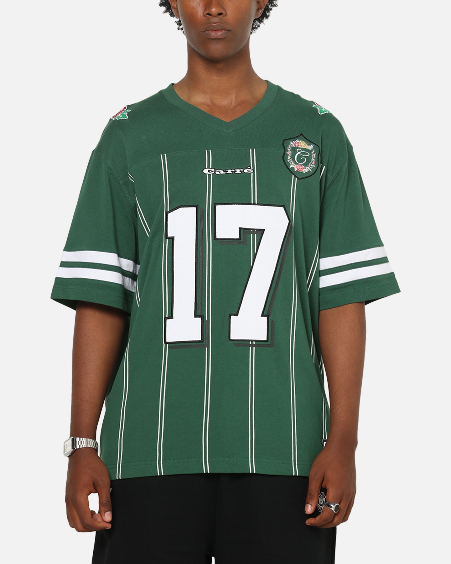 Carre Rose Bowl Football T-Shirt Green