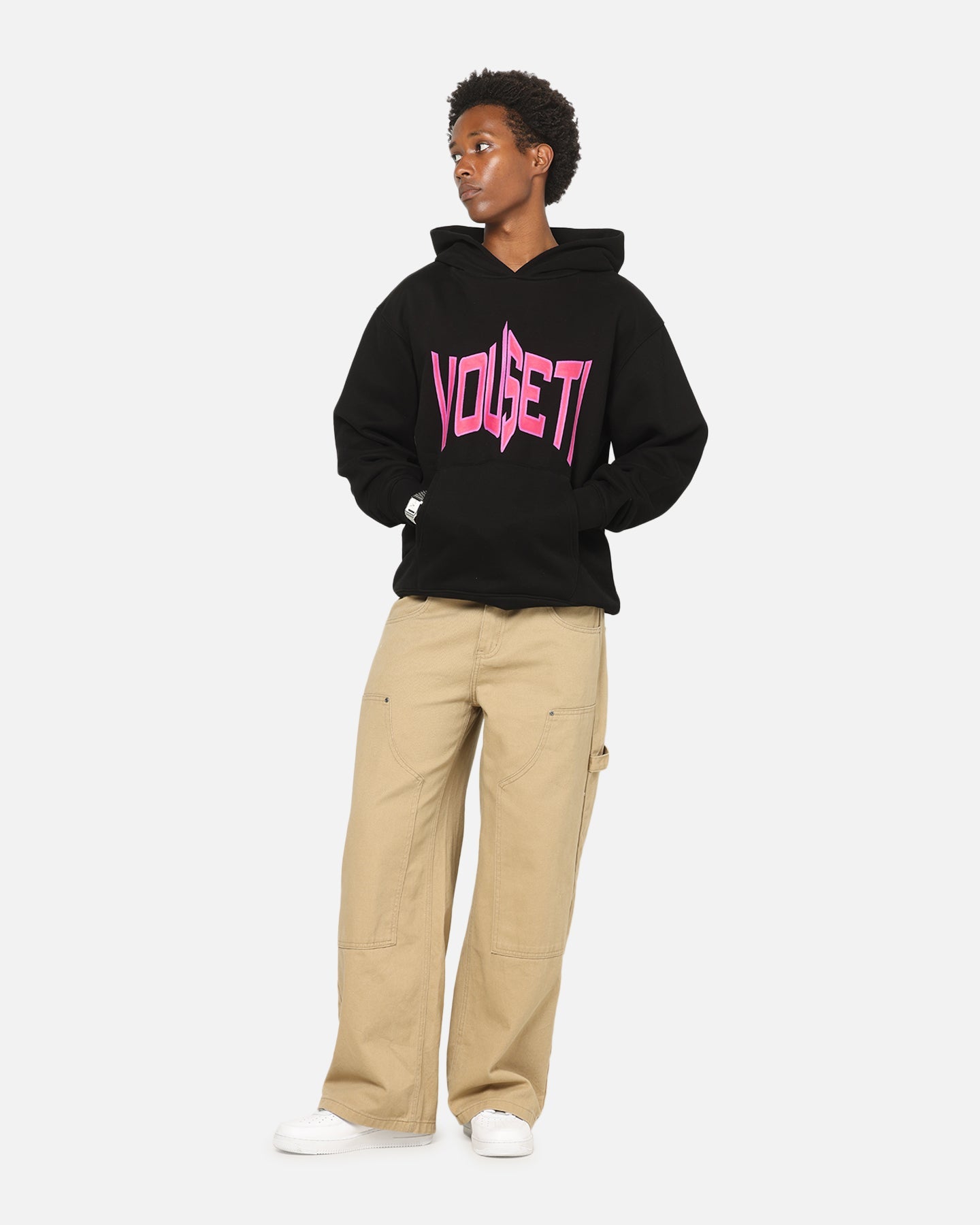 Vouseti Lock In Hoodie Black