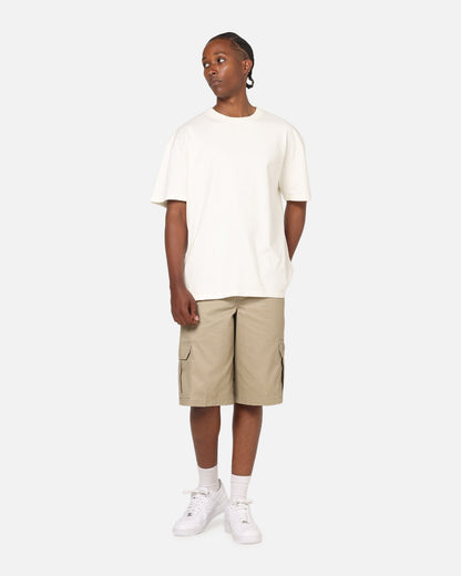 American Thrift Block Fit T-Shirt Off White