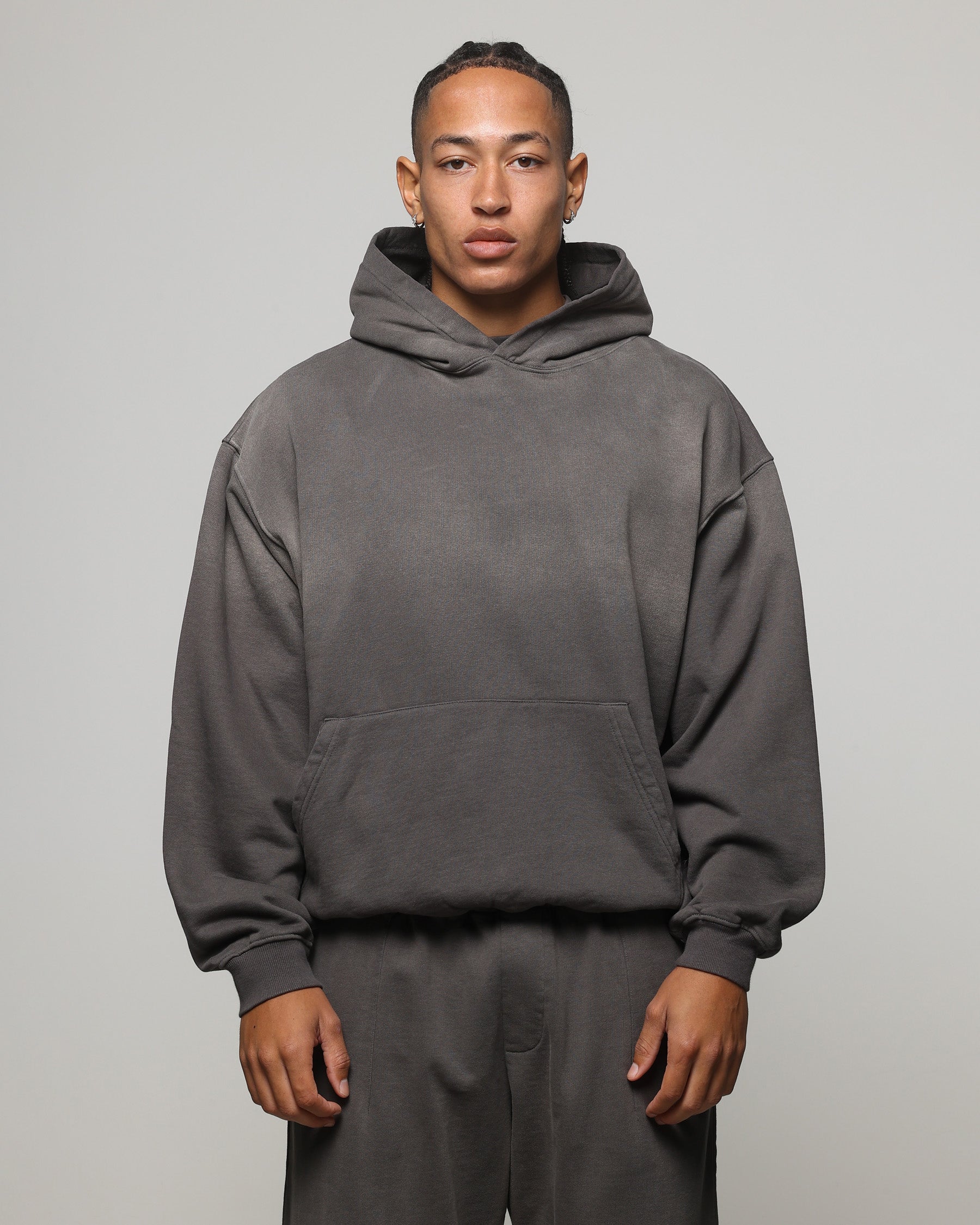 American Thrift Pullover Hoodie Washed Charcoal