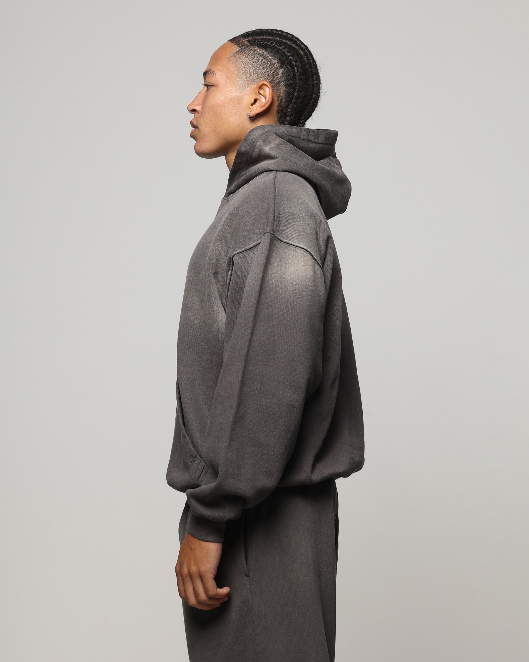 American Thrift Pullover Hoodie Washed Charcoal