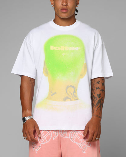 Loiter Backview T-Shirt White