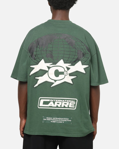 Carre International Globe T-Shirt Forest Green