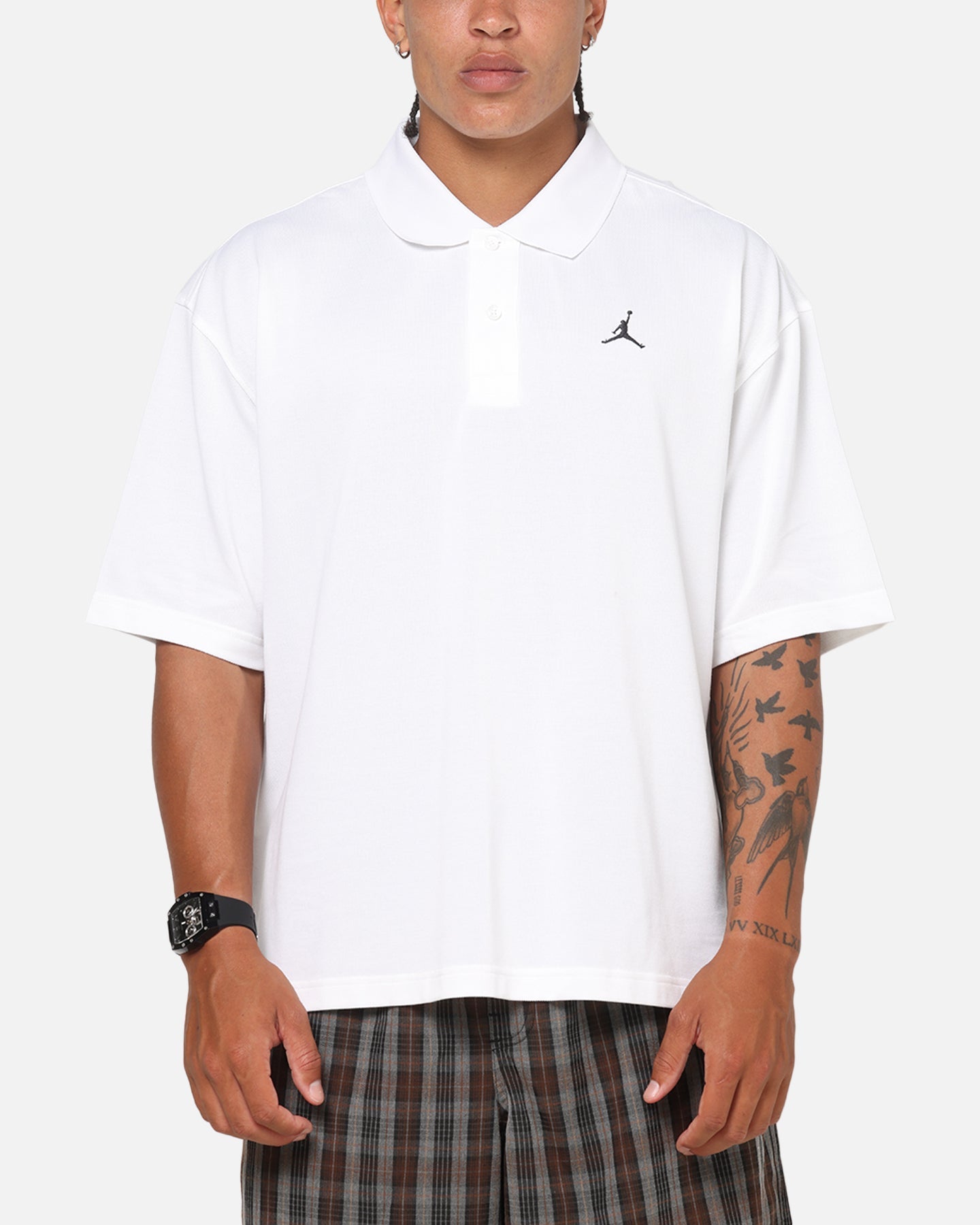 Jordan Brooklyn Polo Top White