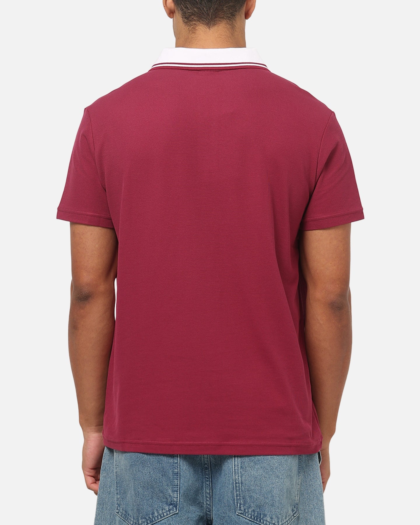 Bleacher Athletic Manly Warringah Sea Eagles NRL Adult Golf Polo T-Shirt Maroon