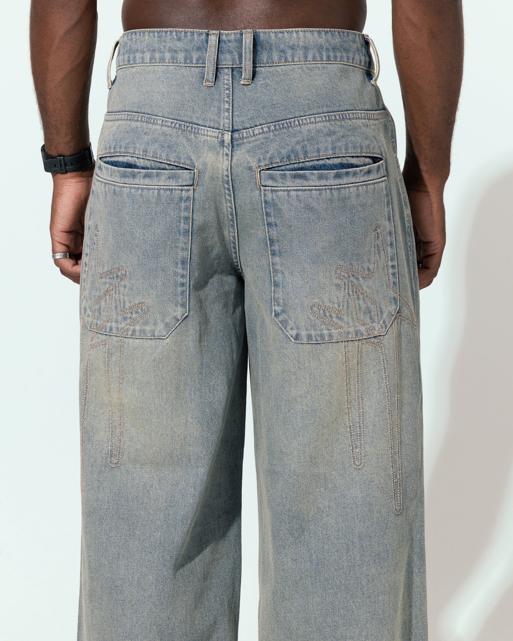 Loiter Star Born Jeans Washed Blue