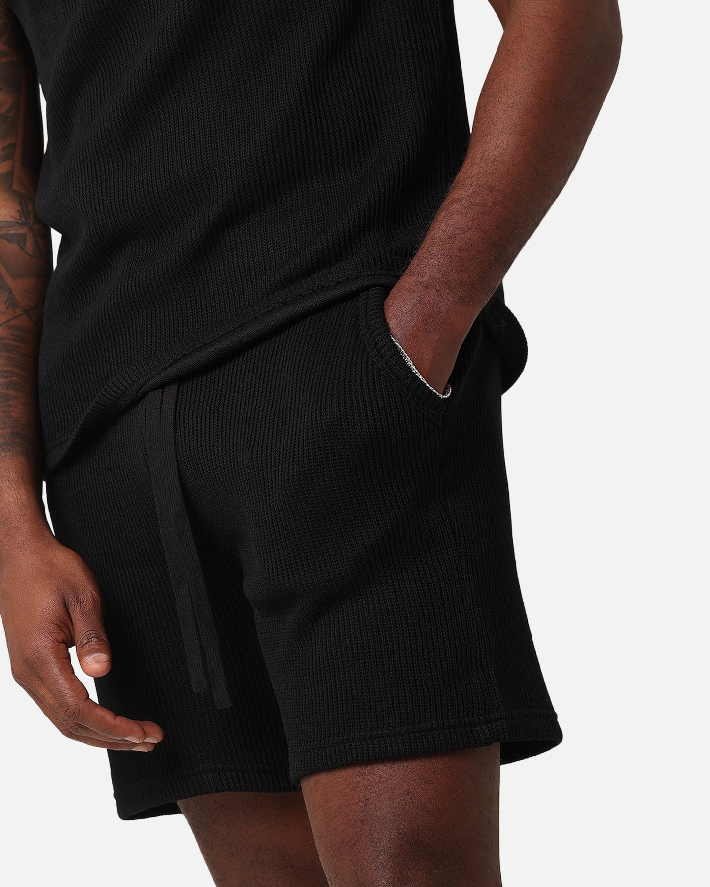 XXIII Broad Knit Shorts Black
