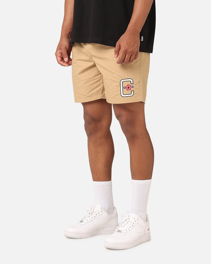 Carre Rose Beach Shorts Stone