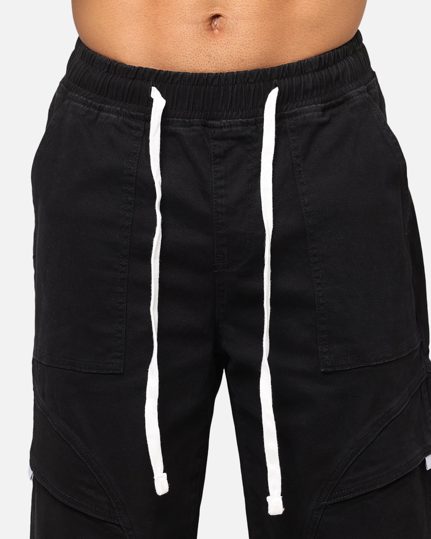 Saint Morta Aera Baggy Cargo Pants Vintage Black