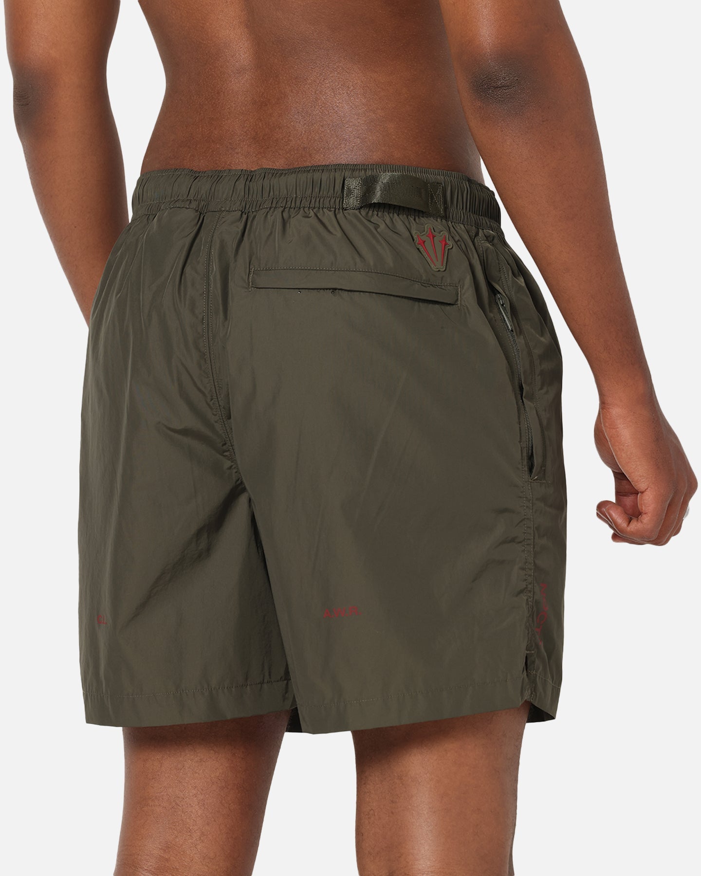 Nike Nocta Cardinal Nylon Shorts Khaki