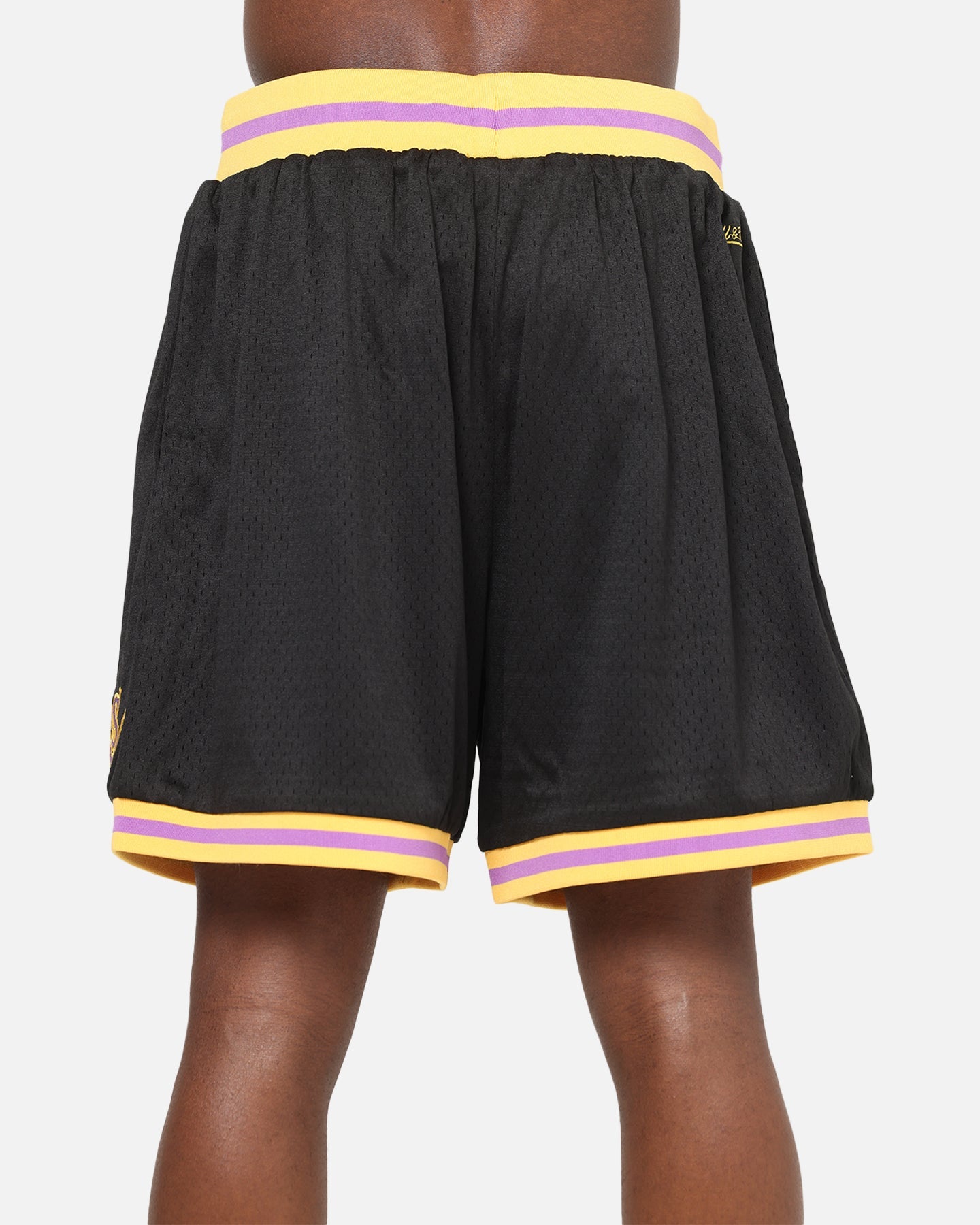 Mitchell & Ness Los Angeles Lakers Gothic Shorts Black