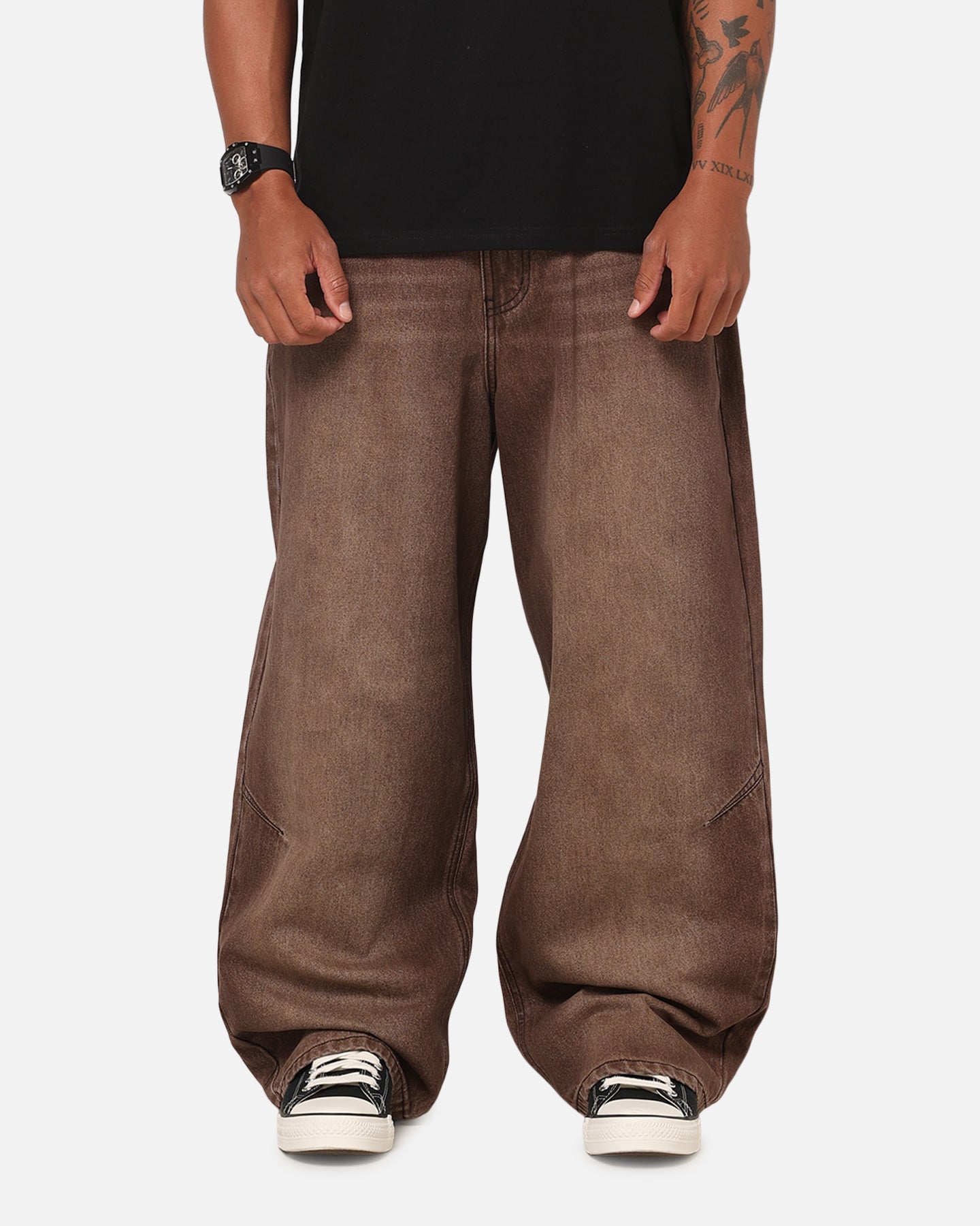 Saint Morta Umbra Baroque Jeans Dark Earth