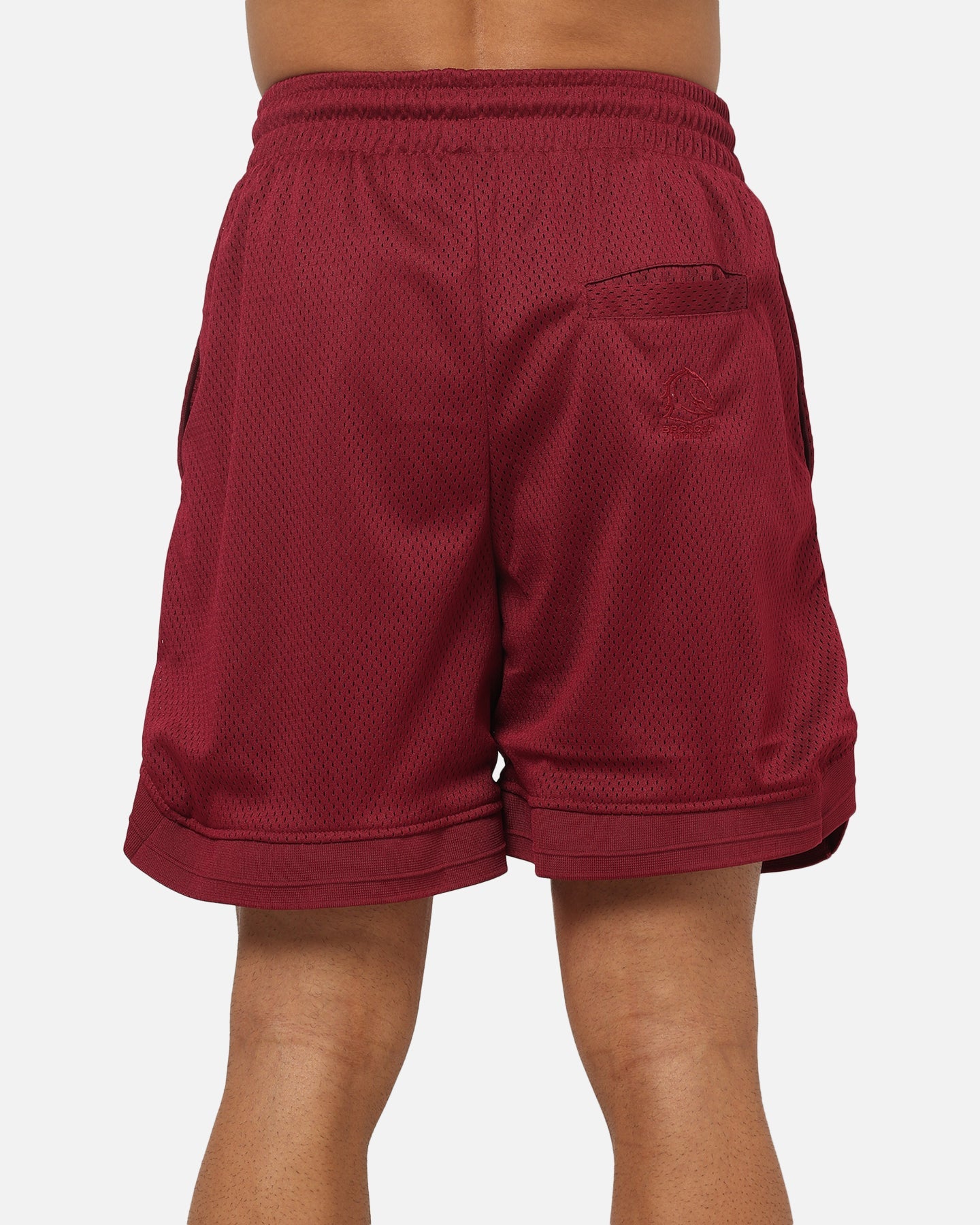 Bleacher Athletic Brisbane Broncos NRL Adult Basketball Shorts Maroon