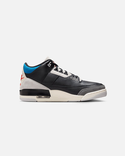 Jordan Air Jordan 3 Retro "Rare Air" Black/Chile Red-Neutral Grey
