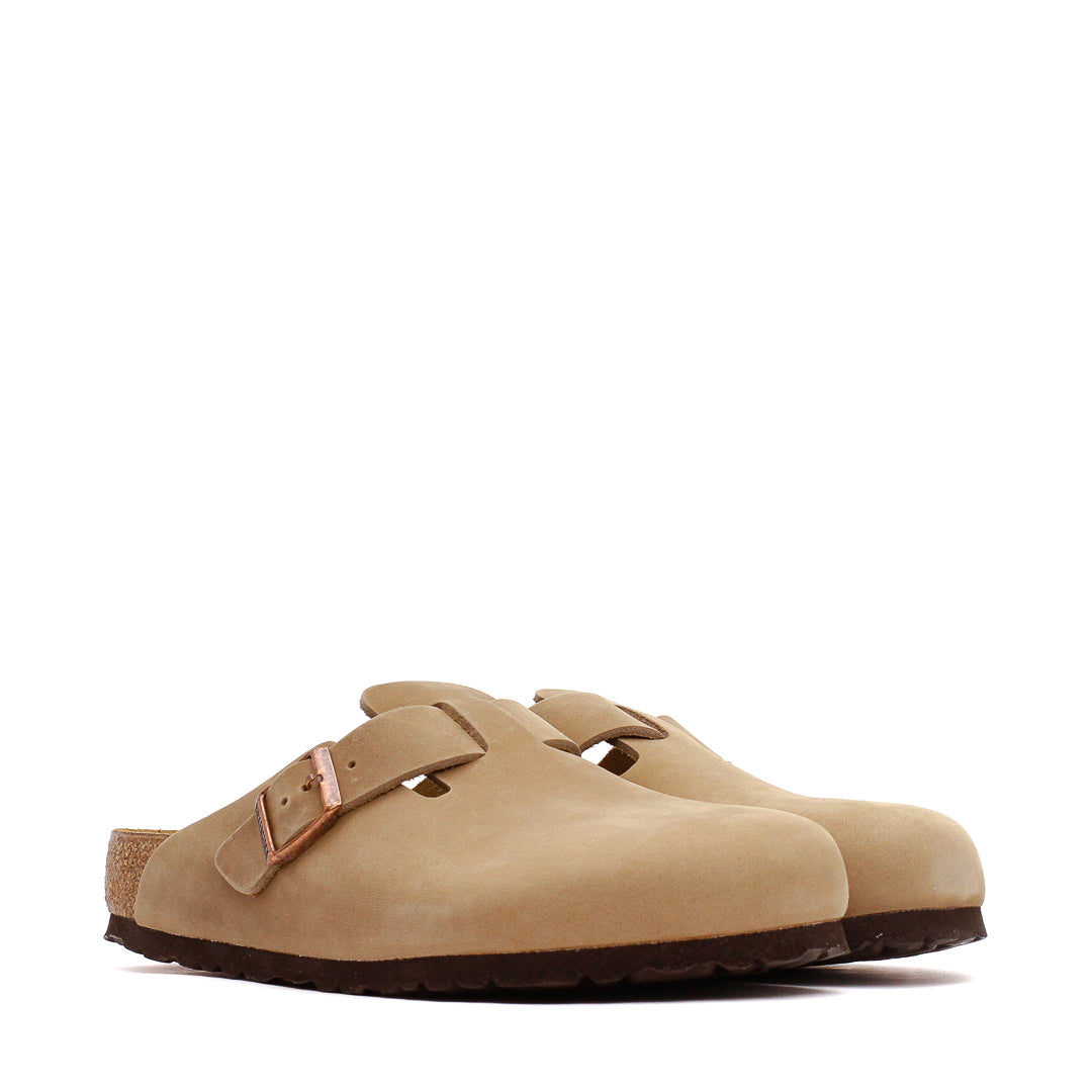 Birkenstock Boston NU Oiled Tobacco Brown
