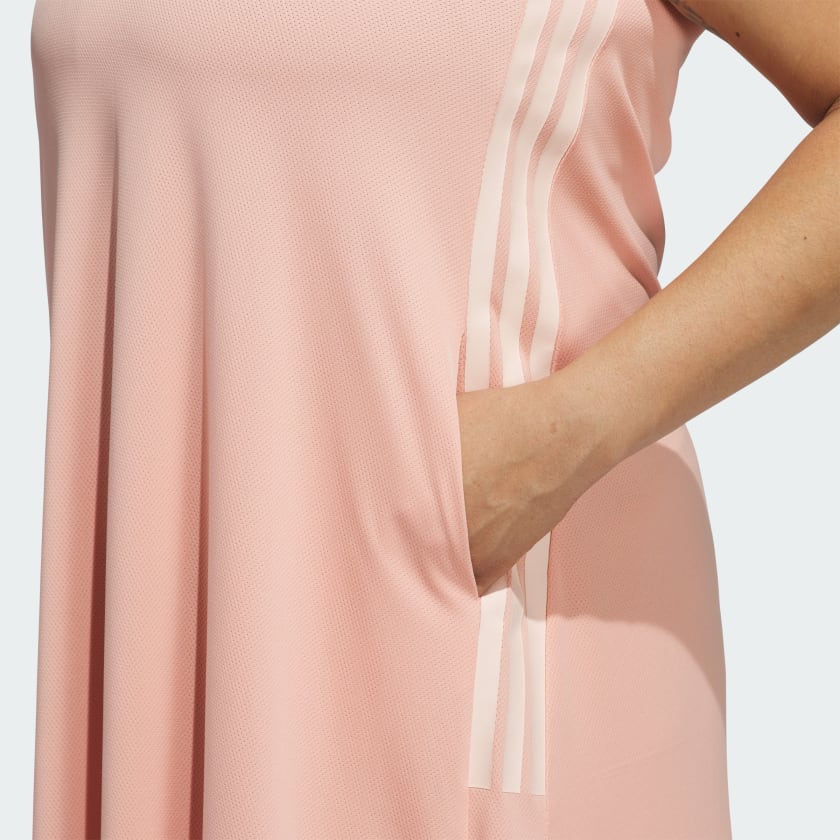 Women's adidas Tiro Cut 3-Stripes Soft Mesh Long Dress (Plus Size)