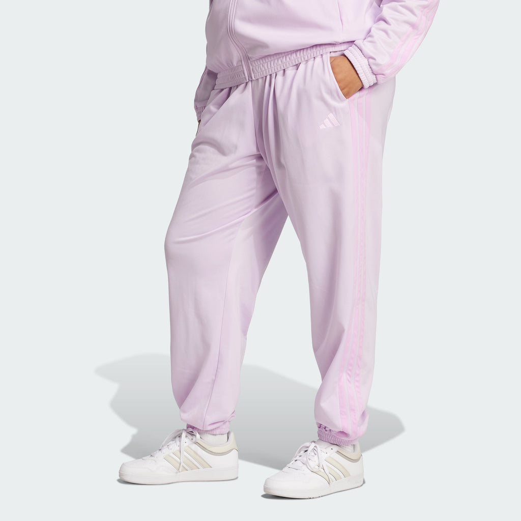 Women's adidas Tricot 3-Stripes Track Pants (Plus Size)