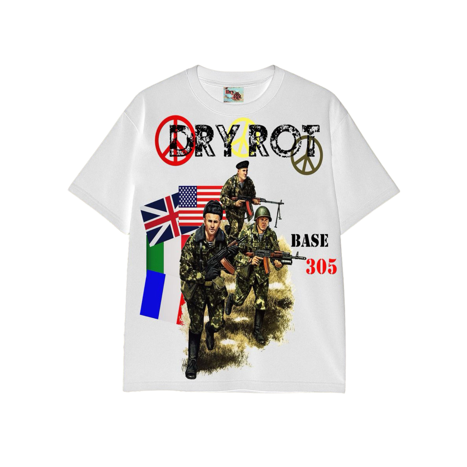 Dry Rot "War Ready" (White)