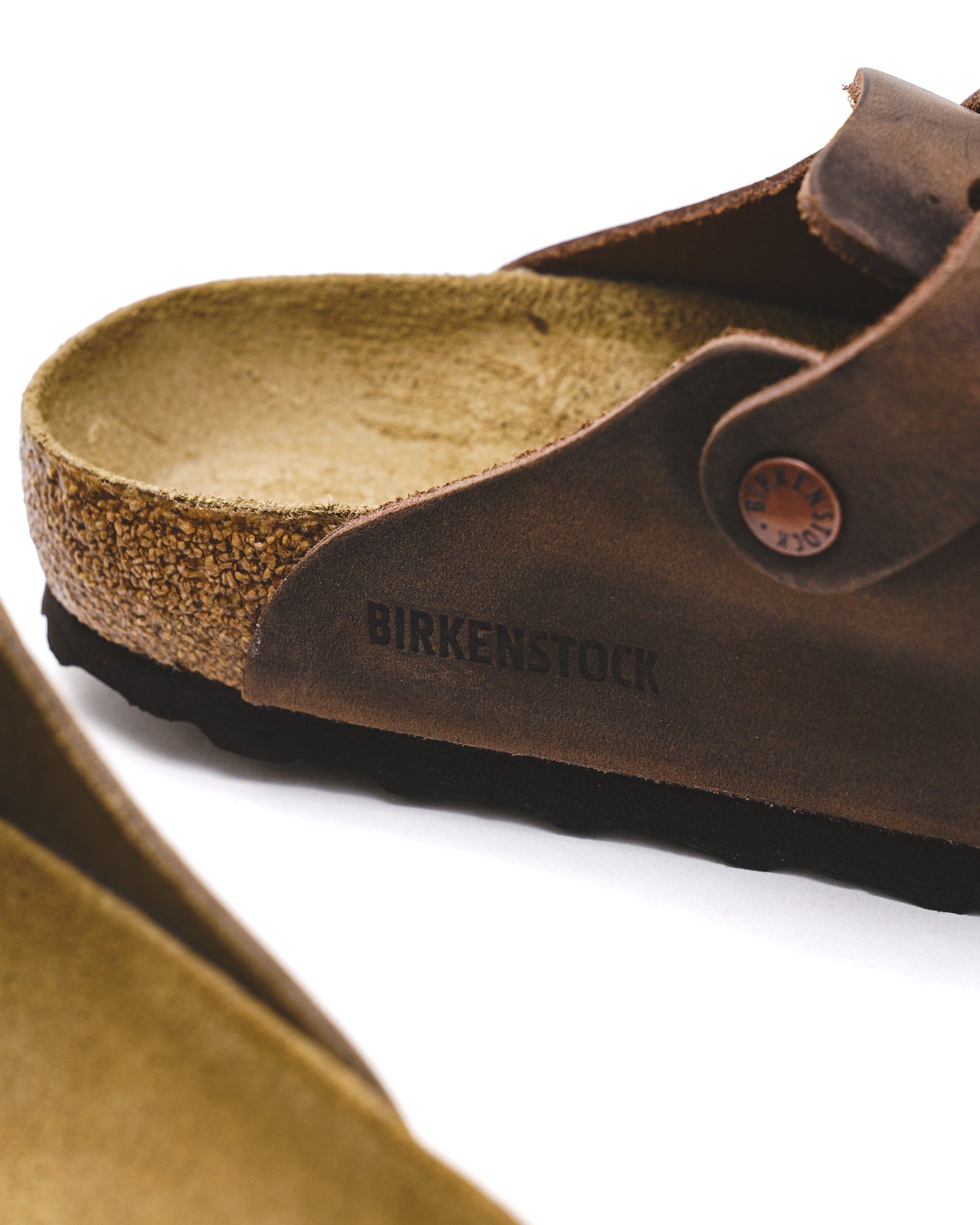 Birkenstock Boston NU Oiled Tobacco Brown