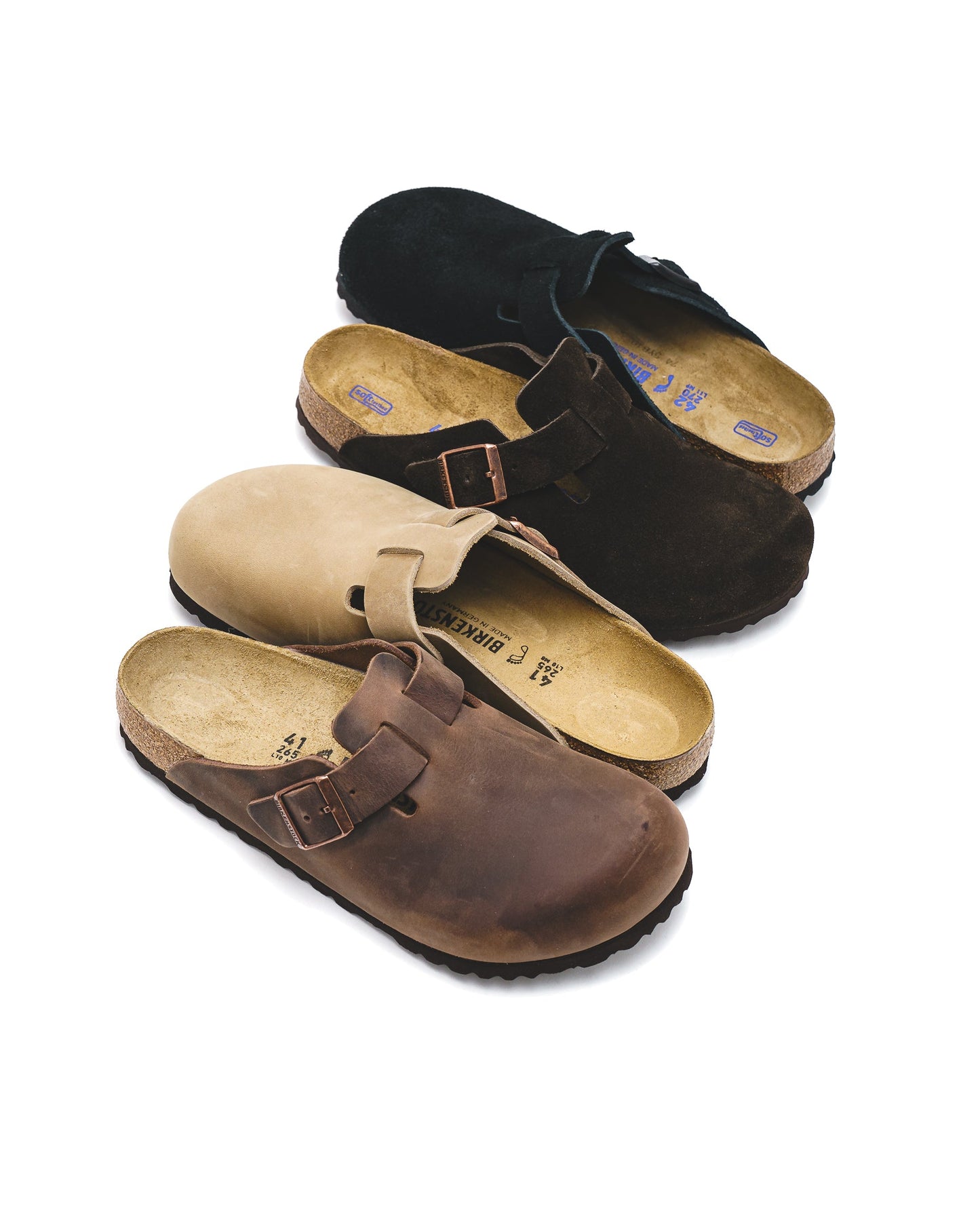 Birkenstock Boston NU Oiled Tobacco Brown