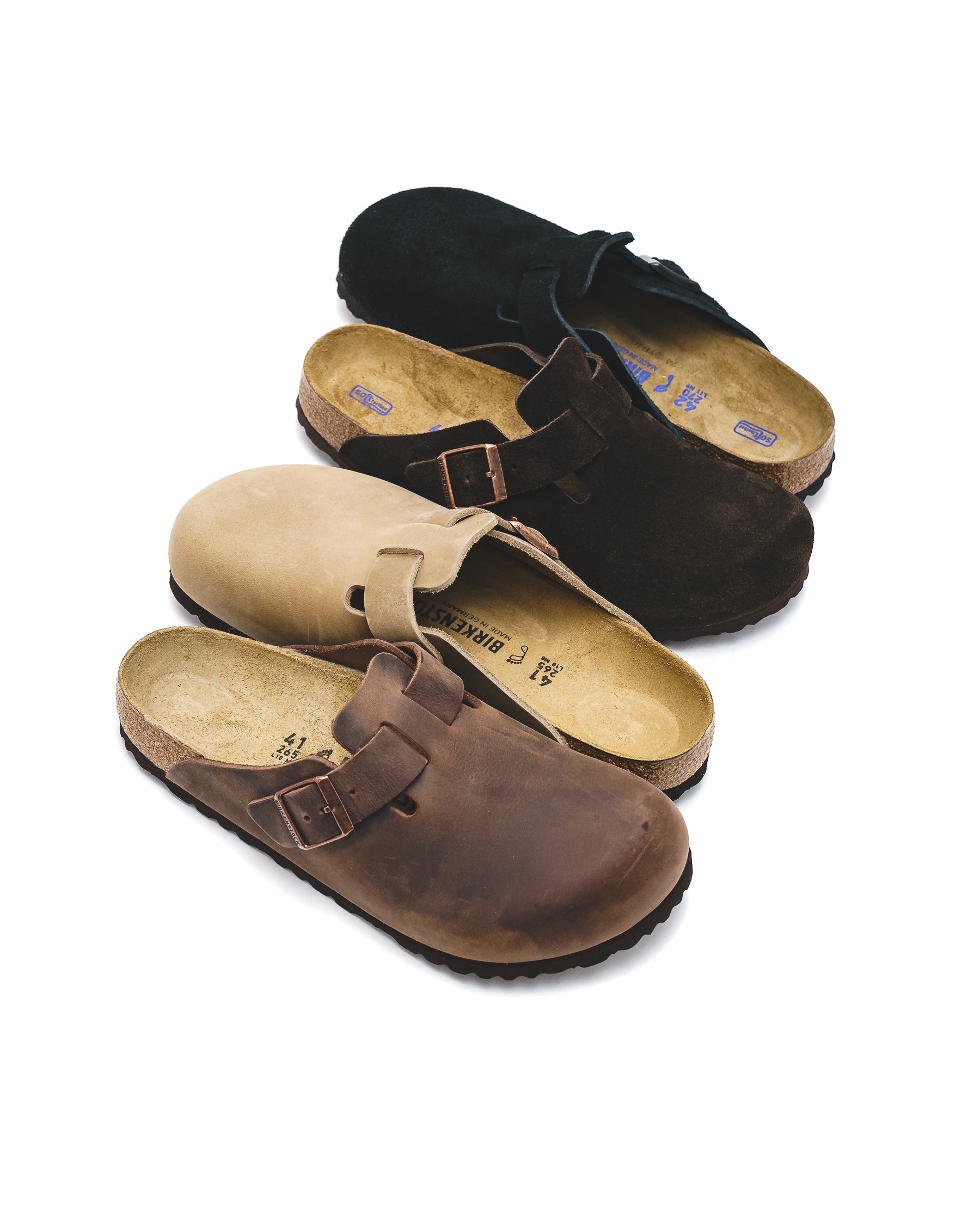 Birkenstock Boston NU Oiled Tobacco Brown