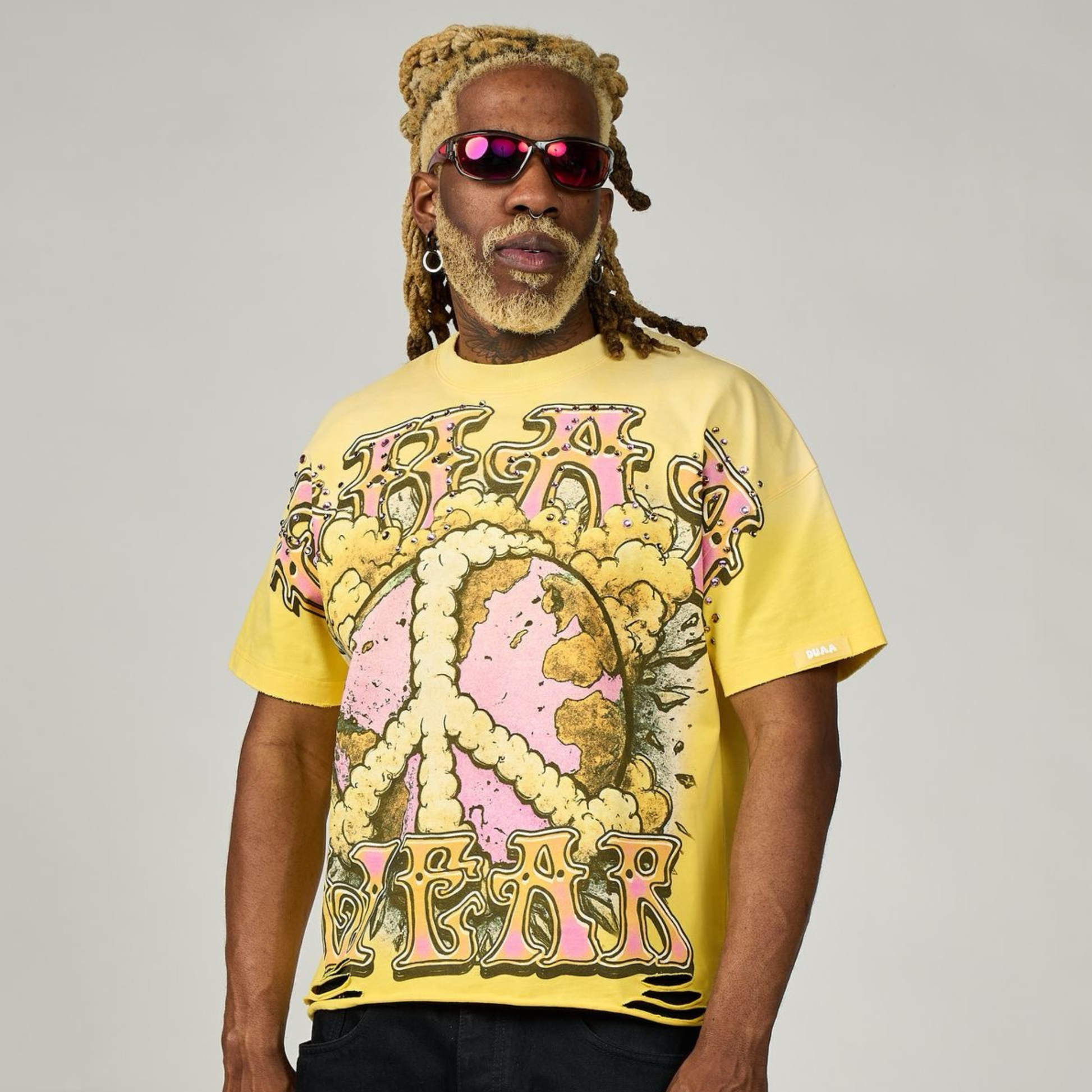 DUAA "Peace" SS Tee (Yellow)
