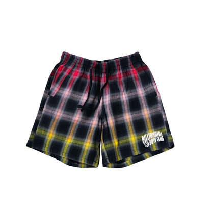 Billionaire Boys Club "Vinyl Shorts Flannel" (Black)