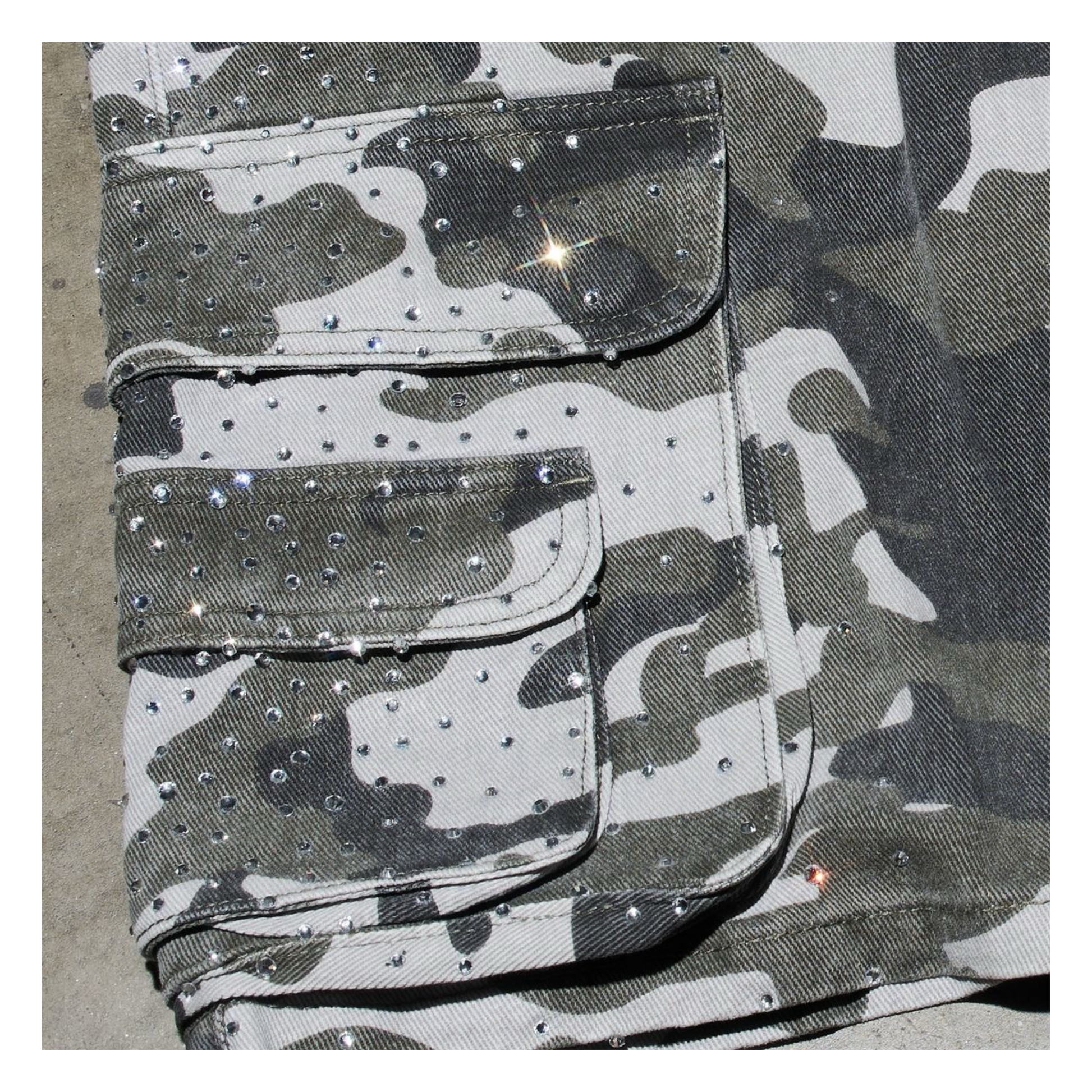 DUAA ''FORWARD'' GREY CAMO CARGO
