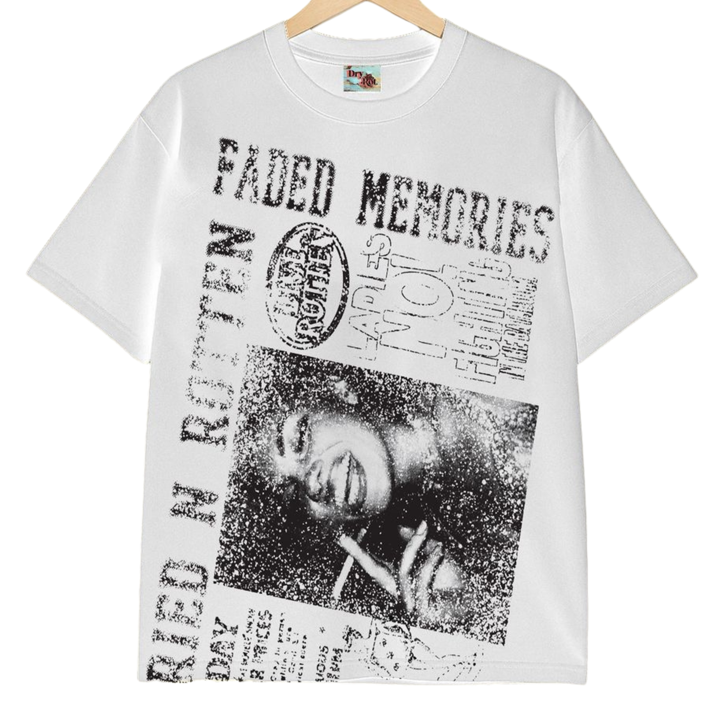 Dry Rot "Faded Memories" Tee (White)