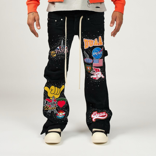 DUAA "Freedom" Black Pants