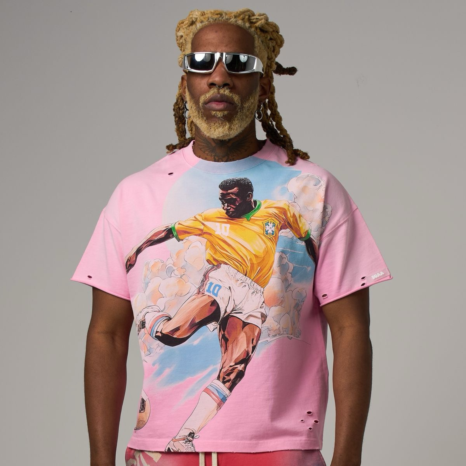 DUAA "Score" SS Tee (Pink)