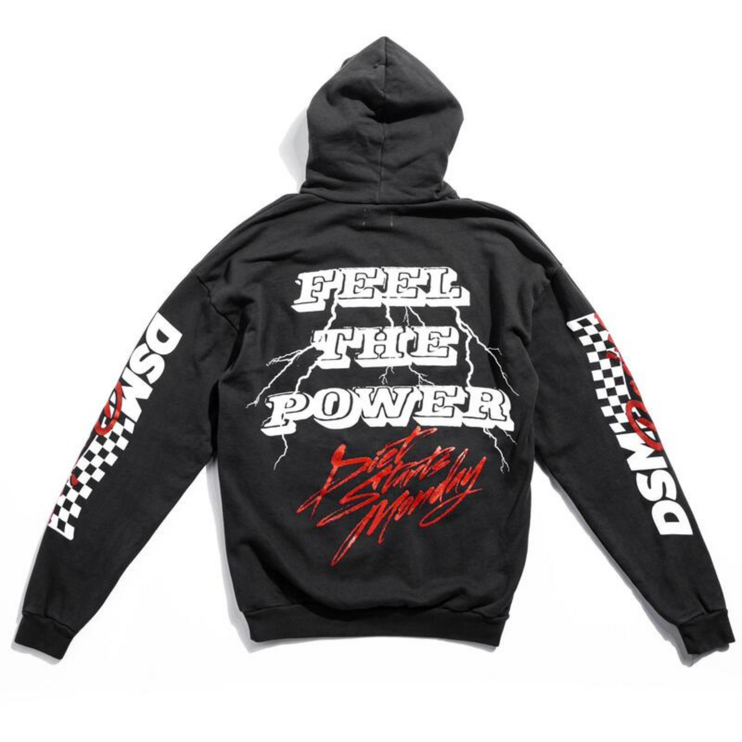 Diet Starts Monday Feel the Power Hoodie