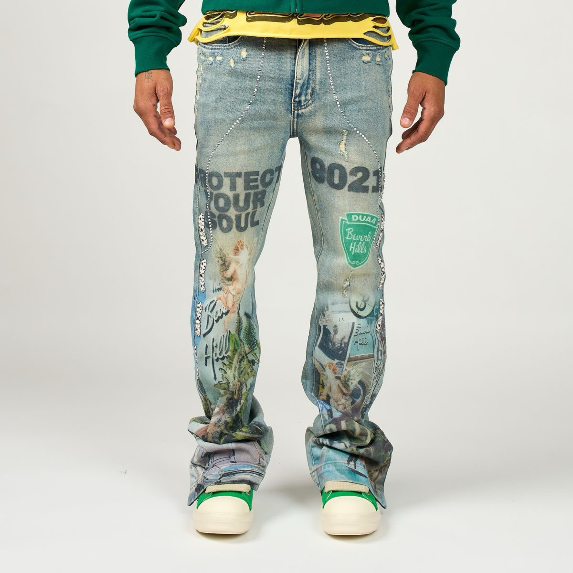DUAA "90210" Blue Denim