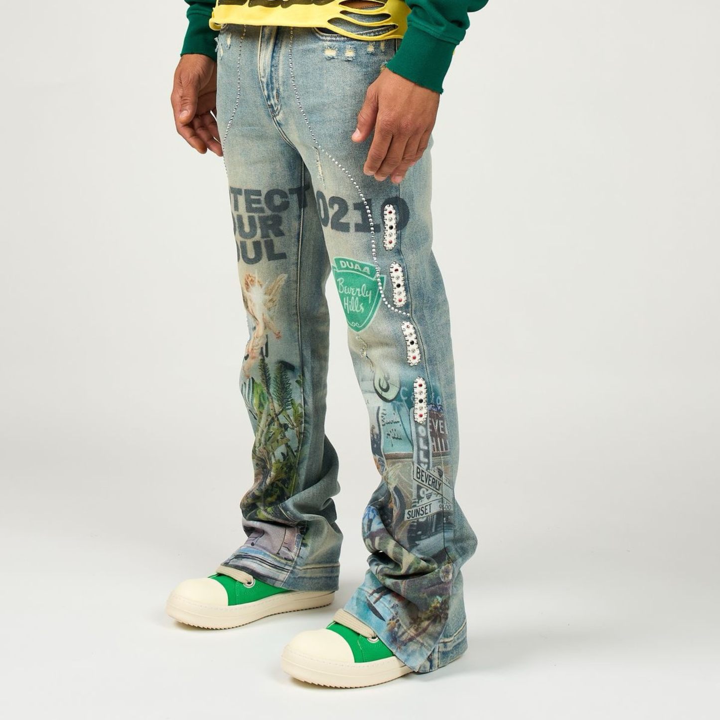 DUAA "90210" Blue Denim
