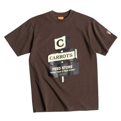 Carrots Feed Store Tee (Brown)