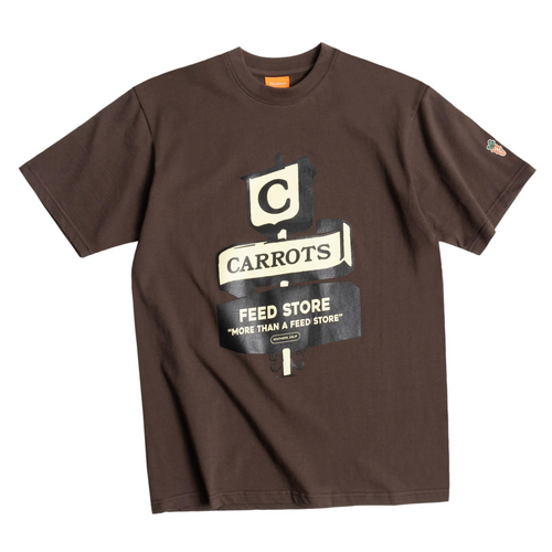 Carrots Feed Store Tee (Brown)