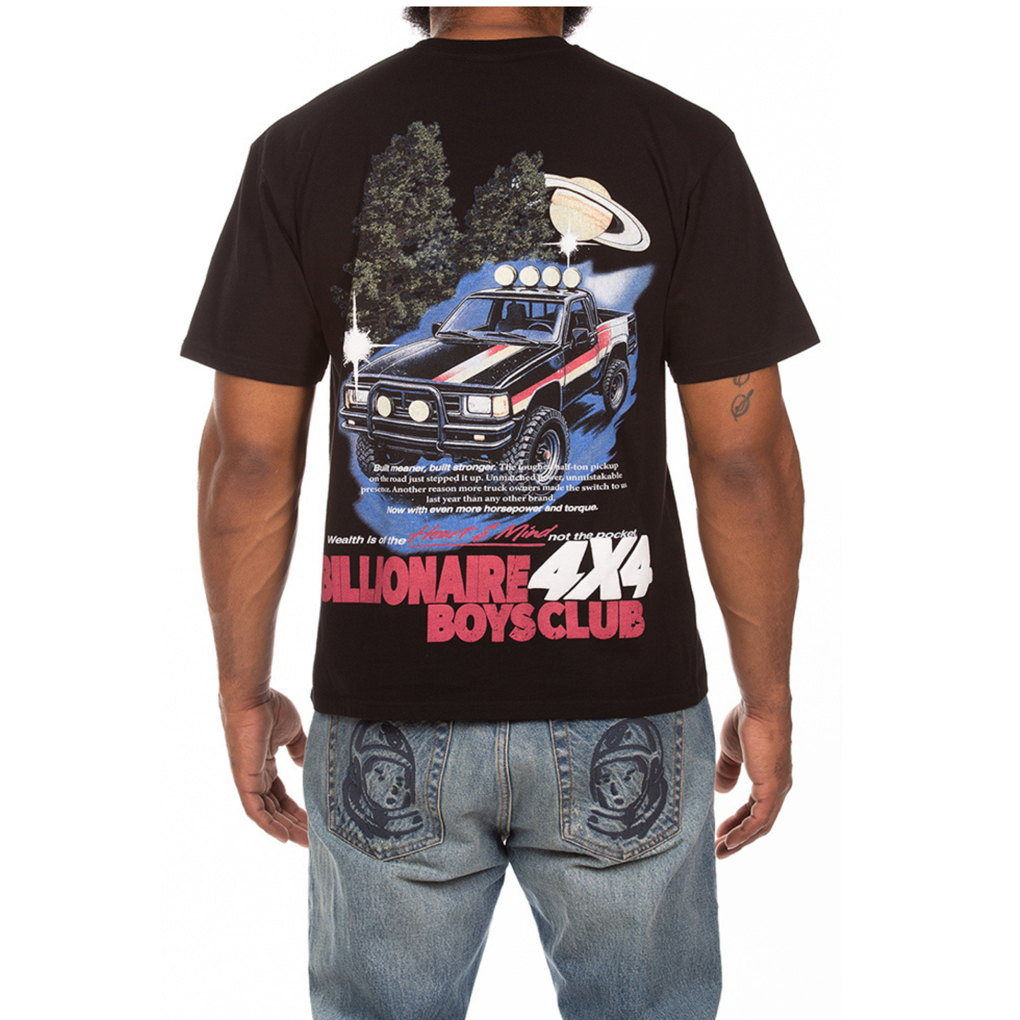 Billionaire Boys Club "Yoshida" SS Knit (Oversized) (Black)